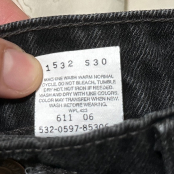 Levi's Vintage 550 Relaxed, Tapered Jeans - Picture 2 of 3